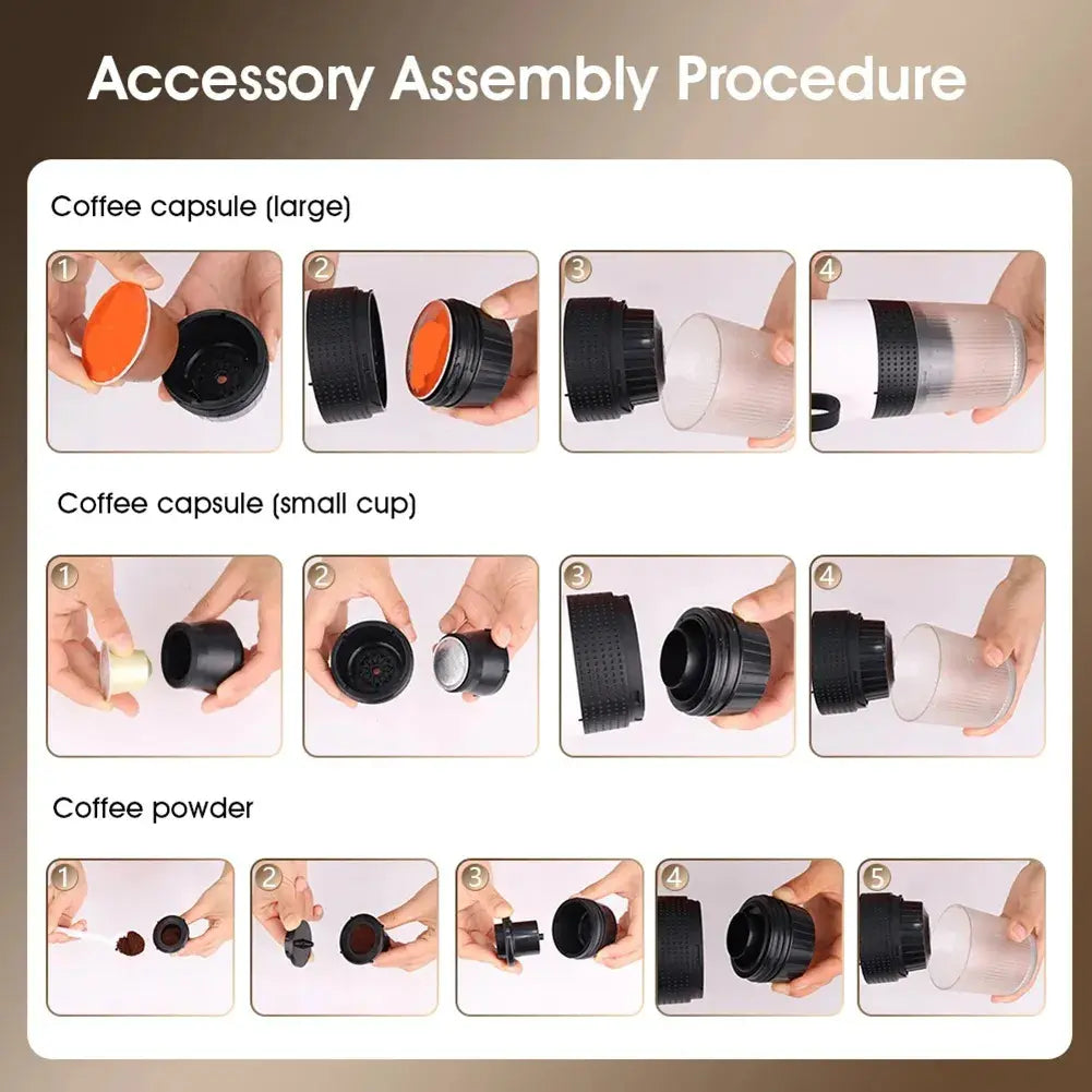 Espresso Coffee Anywhere 3 in 1