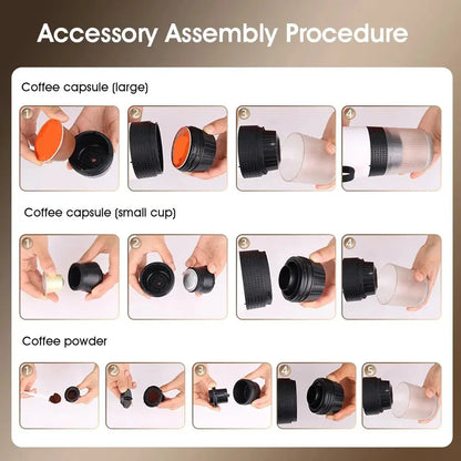 Espresso Coffee Anywhere 3 in 1