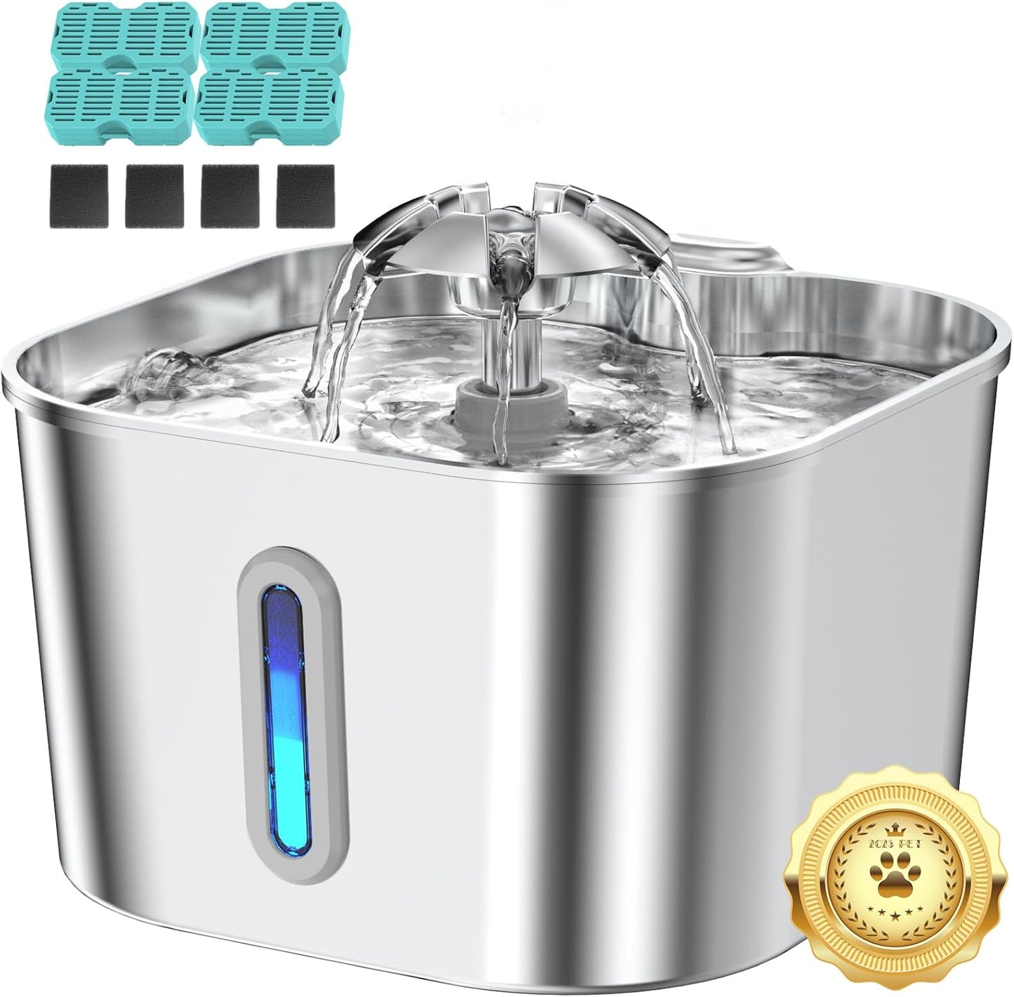 Cat Water Fountain Stainless Steel